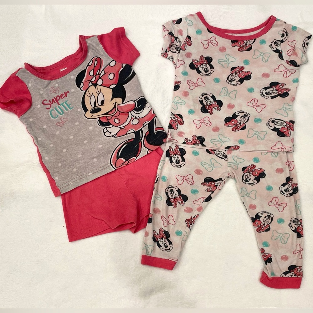 Minnie Mouse pajama sets